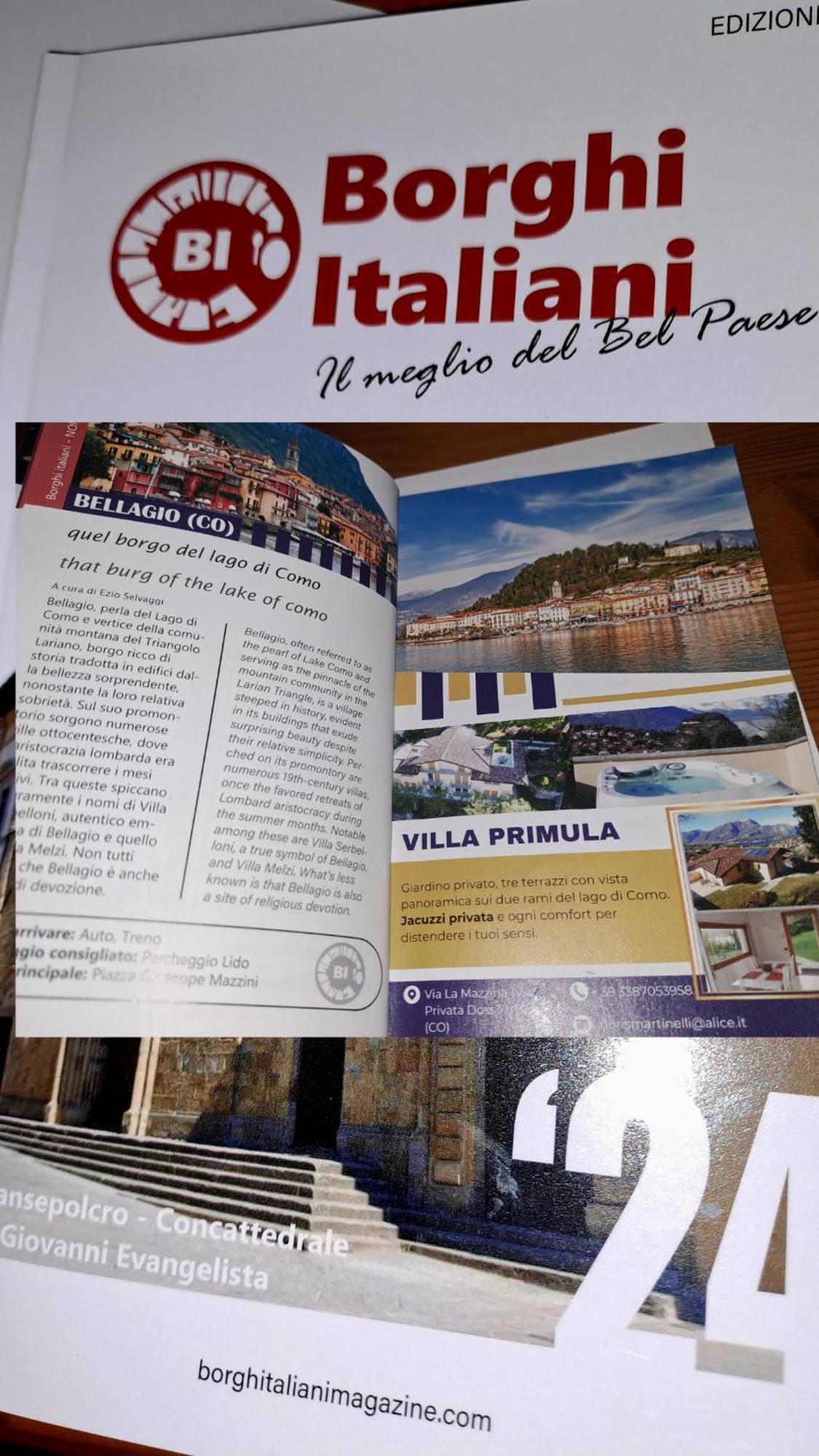 Villa Primula Bellagio Exteriör bild